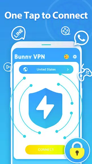 Secure vpn Fast - Вunny VPN  Screenshot 2