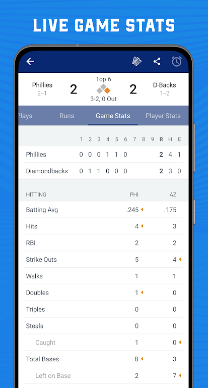 Scores App: MLB Baseball  Screenshot 4