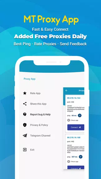 Proxy for Telegram ,MTProxy,VPN for telegram  Screenshot 3