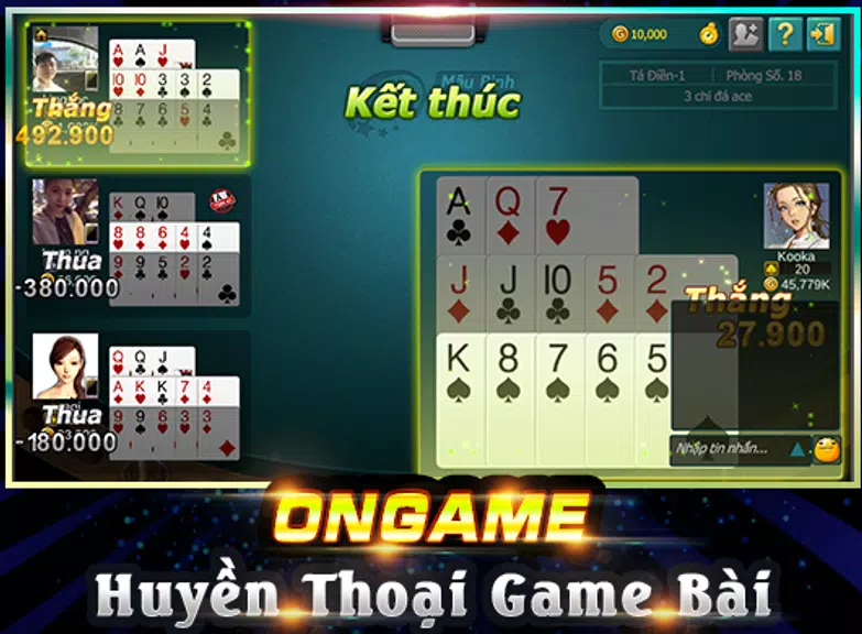 Ongame Mậu Binh (game bài)  Screenshot 2