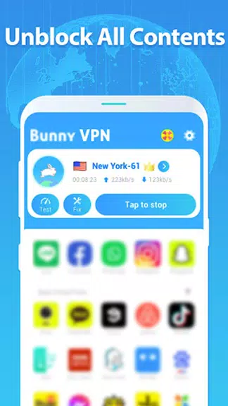 Secure vpn Fast - Вunny VPN  Screenshot 1