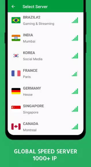 BRAZIL VPN - Secure Proxy VPN  Screenshot 2