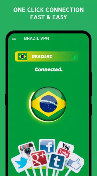 BRAZIL VPN - Secure Proxy VPN  Screenshot 3