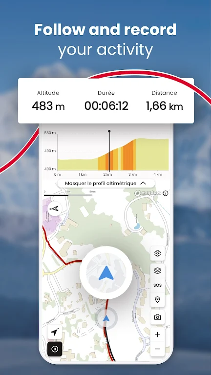 OpenRunner : bike & hike maps  Screenshot 4