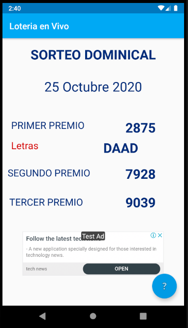 Loteria Nacional de Panama  Screenshot 2