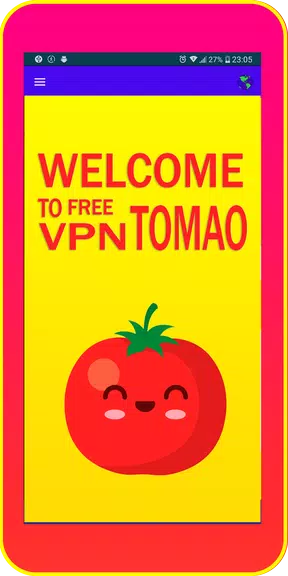 VPN Tomato Fast Server & Unblock VPN Proxy  Screenshot 1