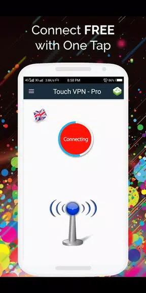 Touch VPN Pro - Unlimited•Free•Proxy  Screenshot 2