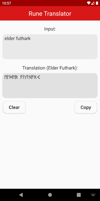 Rune Translator - Write Runic  Screenshot 3