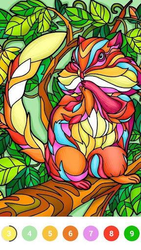 Color.Fun - Color by Number Paint Coloring Book  Screenshot 2