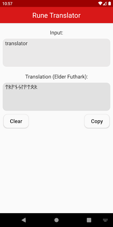 Rune Translator - Write Runic  Screenshot 2