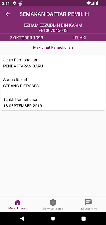 MySPR Semak  Screenshot 4