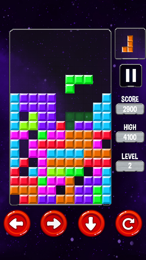 Brick Classic game for Tetris  Screenshot 4