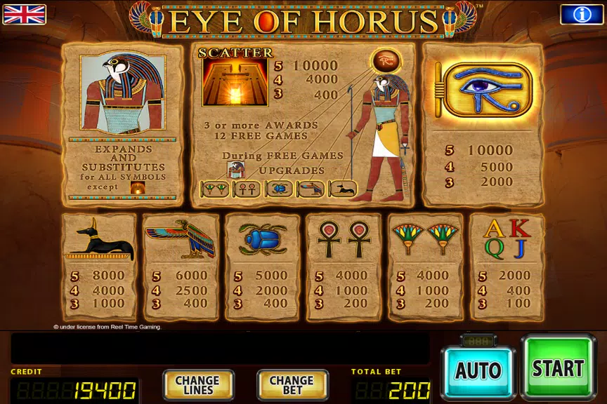 Eye of Horus BB  Screenshot 4