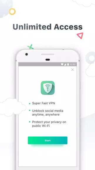 CM VPN - Fast Hotspot WiFi Proxy  Screenshot 3