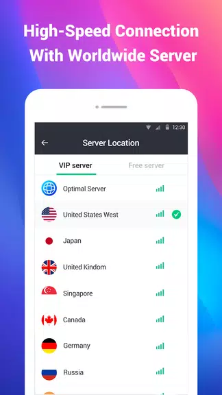 Thunder VPN - Free & Fast VPN Unlimited Proxy  Screenshot 3