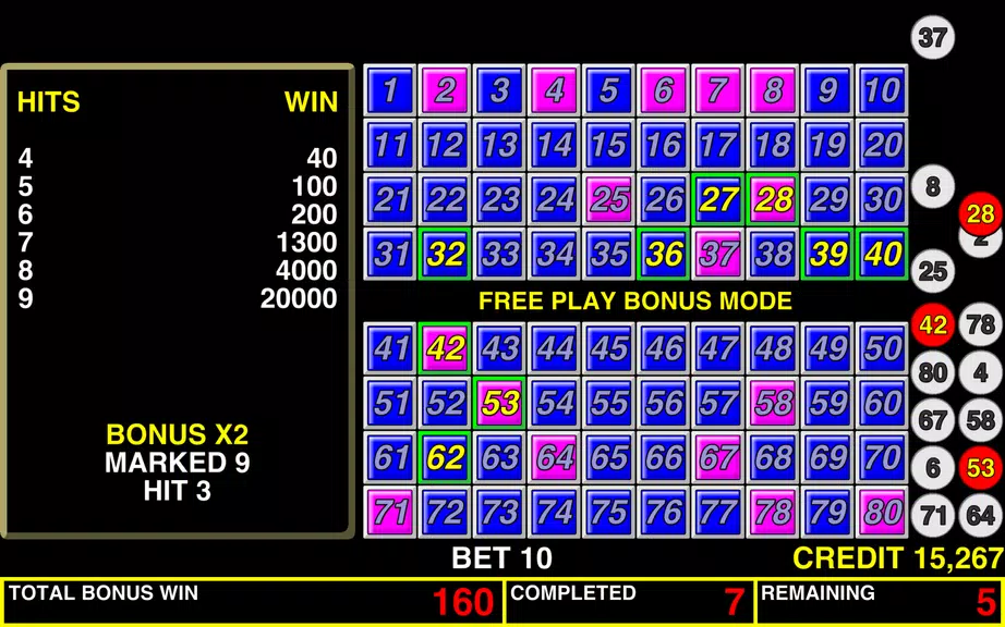 Keno Bonus Las Vegas Casino  Screenshot 4