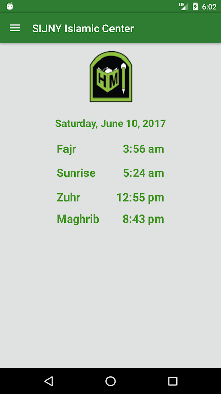 SIJNY Islamic Center App  Screenshot 1