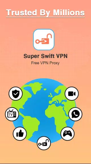 Super Swift VPN - Free vpn proxy  Screenshot 1