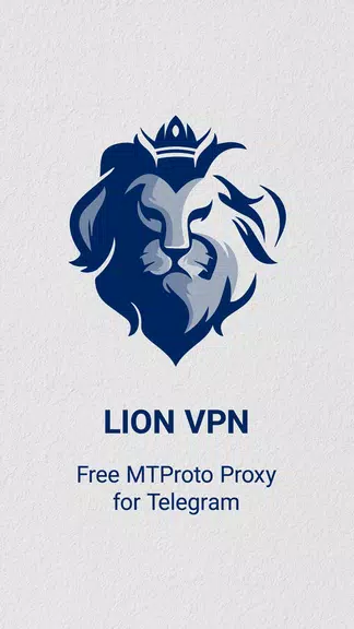 Lion VPN - MTproto  Proxy for Telegram  Screenshot 1