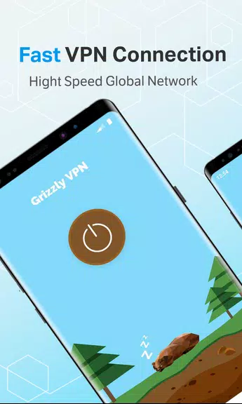 Grizzly VPN - Unlimited Free V  Screenshot 1