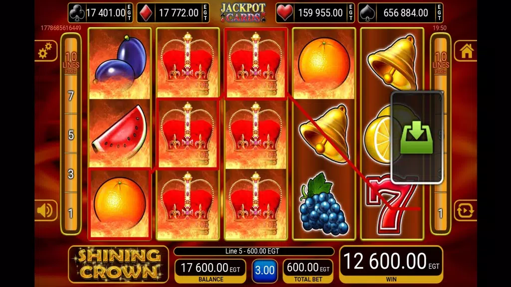 Shining Crown Slot  Screenshot 2