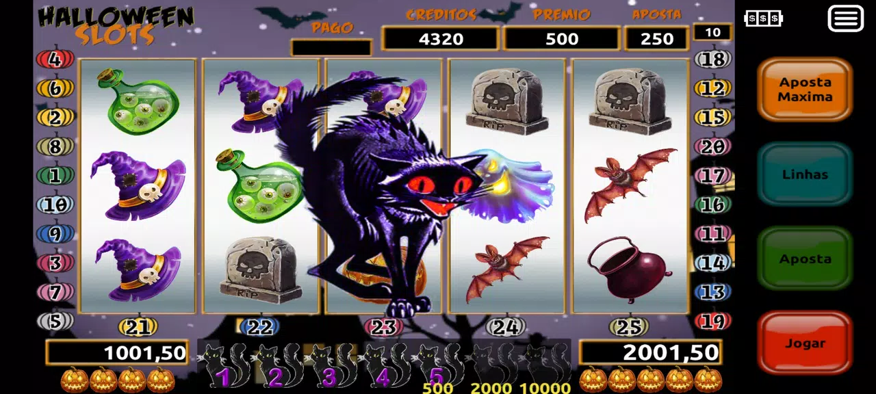 Halloween Slot Machine  Screenshot 3