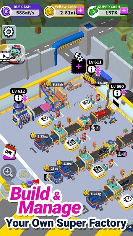 Idle Super Factory  Screenshot 3