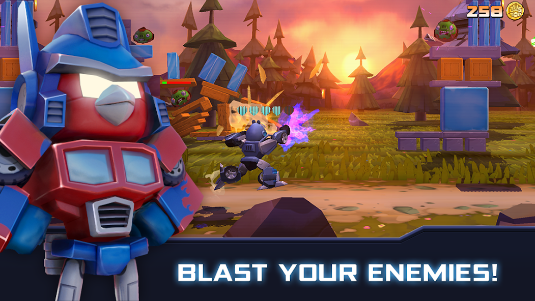 Angry Birds Transformers Mod  Screenshot 1