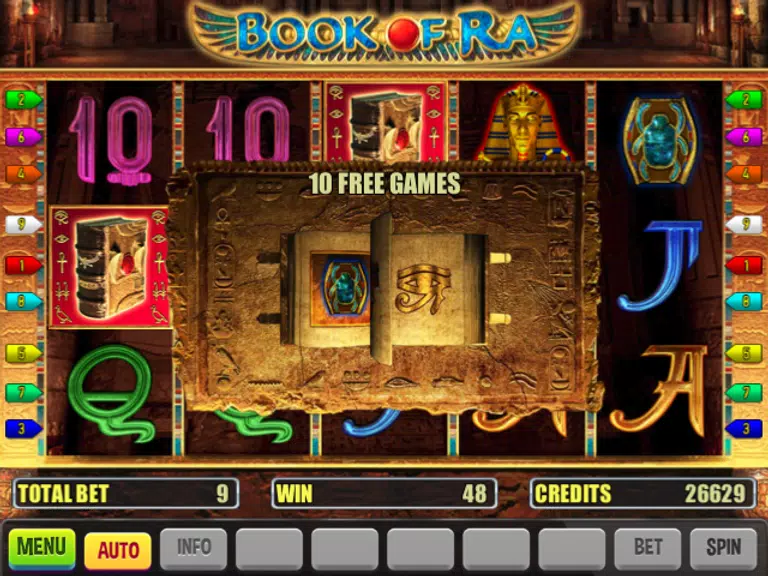 Book of Ra Casino  Screenshot 3