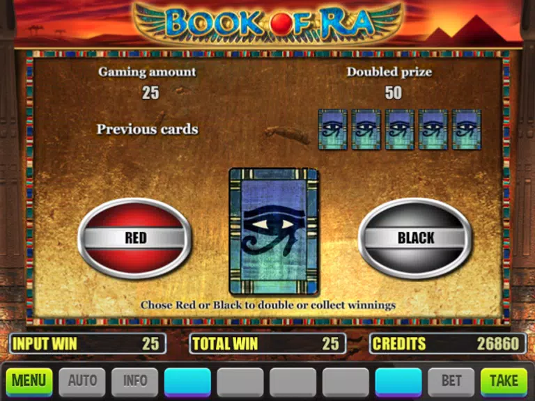 Book of Ra Casino  Screenshot 2