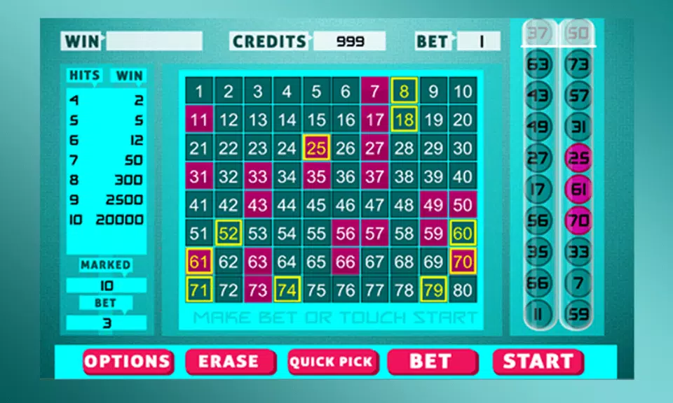 Keno Bingo  Screenshot 3