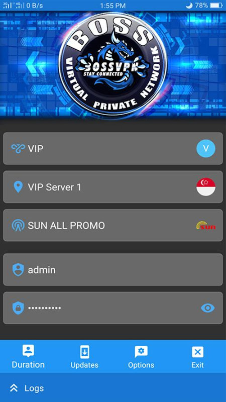 BossVPN Reborn  Screenshot 1