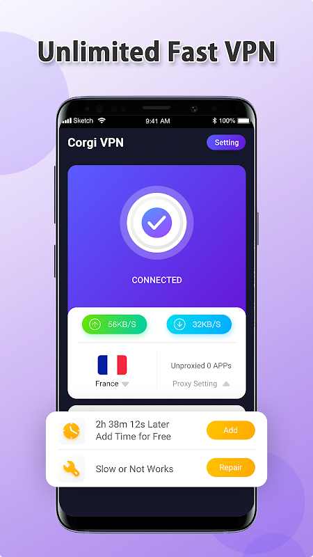 Corgi VPN  Screenshot 1