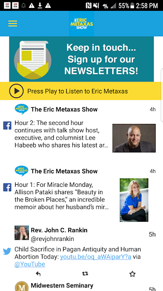 The Eric Metaxas Show Mod  Screenshot 1