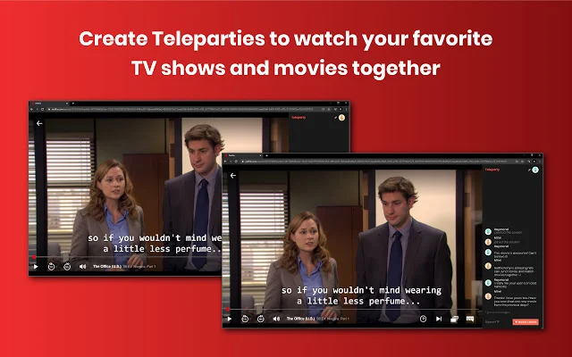 Teleparty - Netflix Party  Screenshot 4