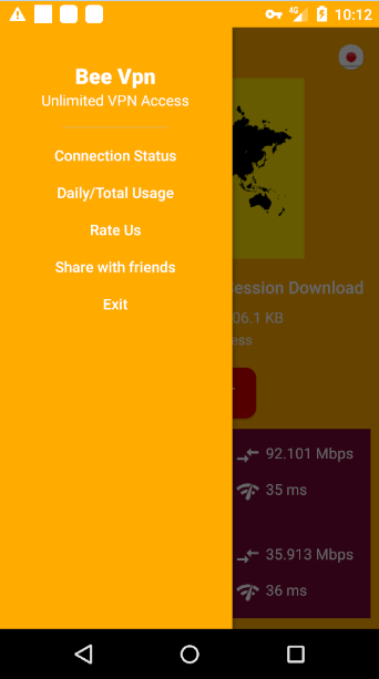 Bee VPN : Unlimited & High Speed VPN Server  Screenshot 4