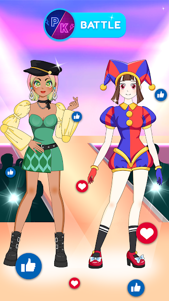 Left or Right: Star Girl Style Mod  Screenshot 3