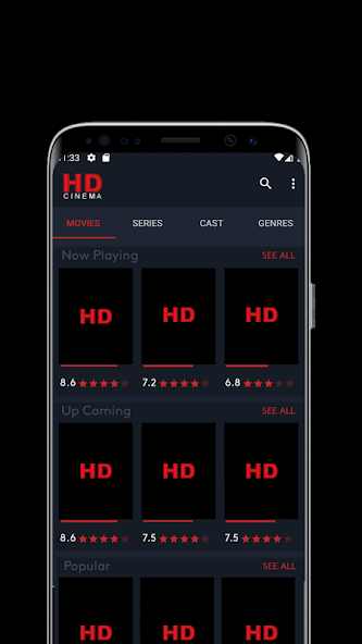 HD Cinema - All Movies Mod  Screenshot 1