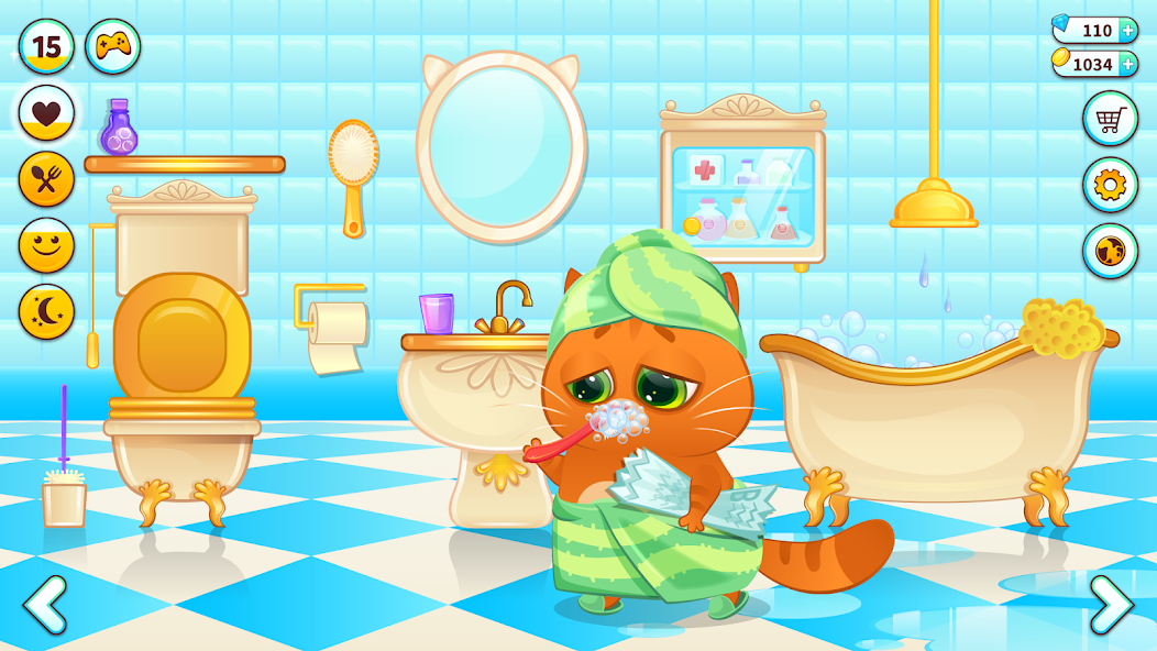 Bubbu – My Virtual Pet Cat Mod  Screenshot 1