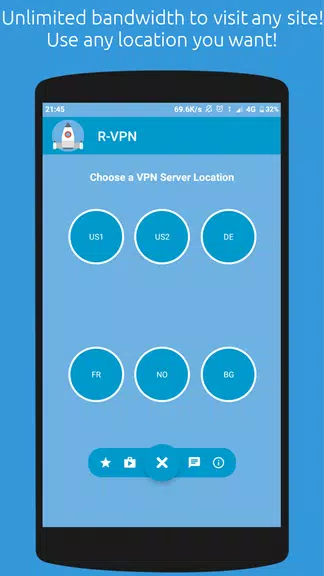 R-VPN – Secure VPN For Android  Screenshot 3