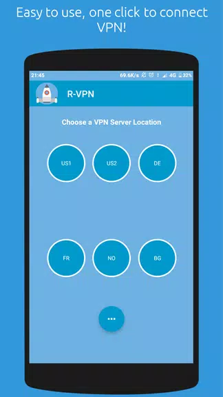 R-VPN – Secure VPN For Android  Screenshot 2