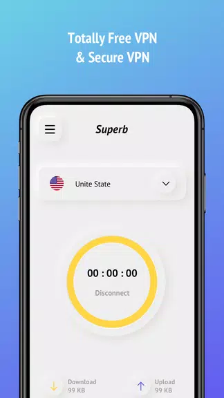 Superb VPN - Free VPN Proxy & Unlimited Secure VPN  Screenshot 3