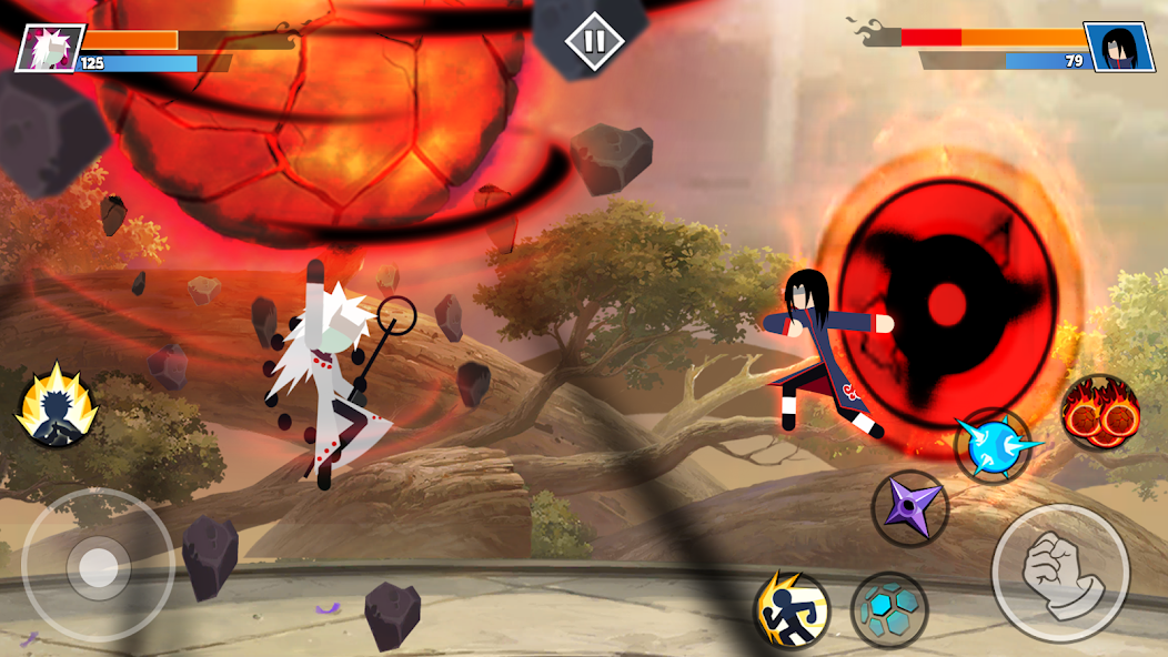 Stick Shinobi Fighting Mod  Screenshot 2