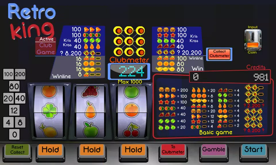 Retro King slot machine  Screenshot 2