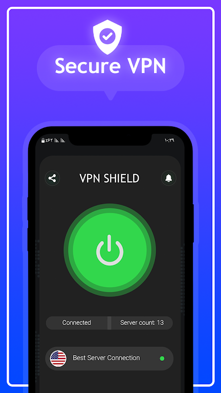 Turbo fast VPN- private,secure  Screenshot 2