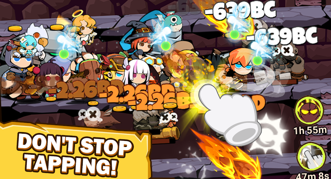 Tap Dungeon Hero-Idle RPG Game Mod  Screenshot 1