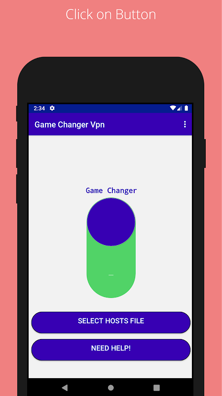 Gaming vpn-Host Changer  Screenshot 3