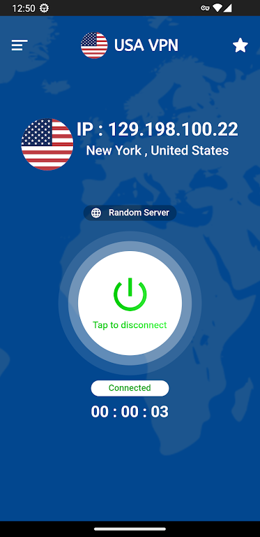 USA VPN - Unlimited VPN Proxy  Screenshot 2