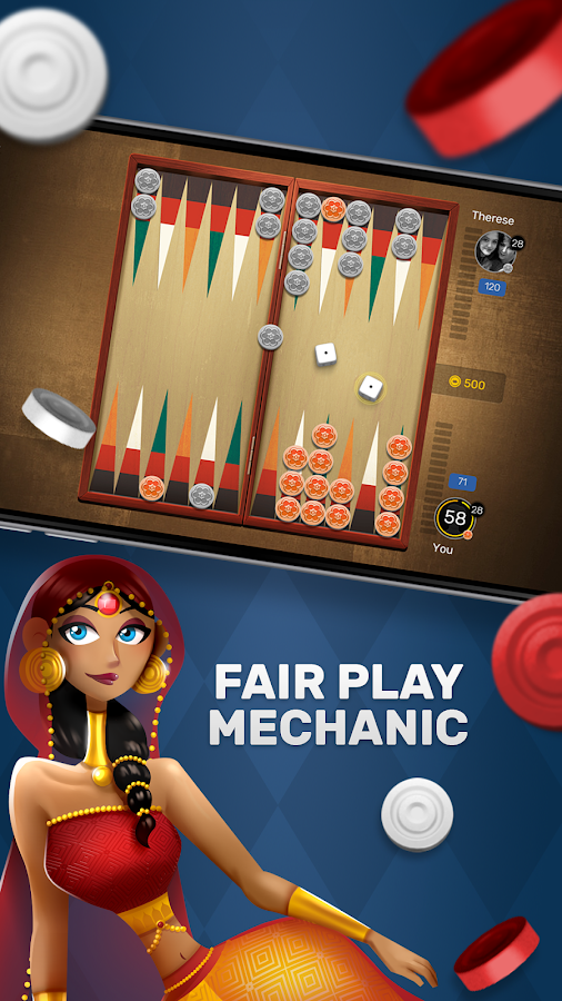 Free Backgammon Go: Best online dice & board games  Screenshot 2