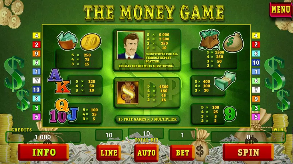 Money Game Slot  Screenshot 2